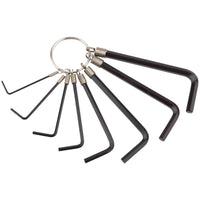 Draper Metric Hexagon Key Set (8 Piece) - TKR8M/B