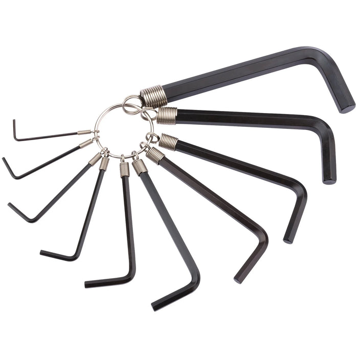 Draper Metric Hexagon Key Set (10 Piece) - TKR10M/B