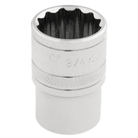 Draper Expert HI-TORQ® 12 Point Socket, Sq. Dr., 3/4" 1-3