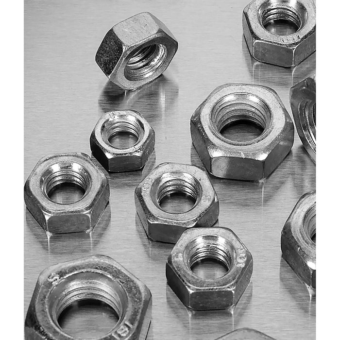 Sealey Steel Nut Assortment 1/4"-1/2"UNC 320pc AB030SN Sealey - Town Tools 
