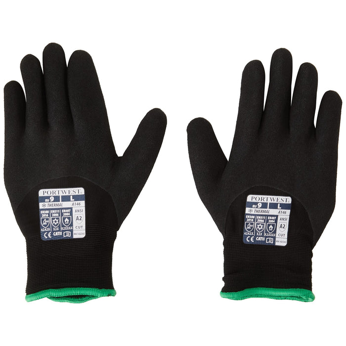 Portwest Arctic Winter Gloves - Black - Large Portwest - Town Tools 