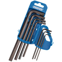 Draper Metric Hexagon Key Set (7 Piece) - LKW7M/B