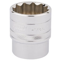 Draper Expert HI-TORQ® 12 Point Socket, 1/2" Sq. Dr., 1 1/8" - H-AF/B