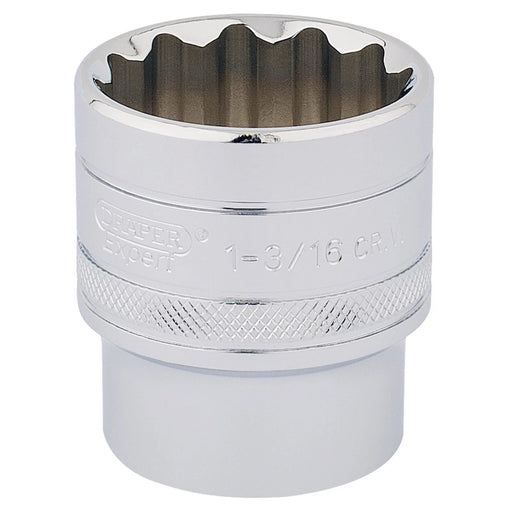Draper Expert HI-TORQ® 12 Point Socket, 1/2" Sq. Dr., 1 3/16" - H-AF/B