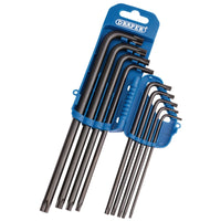 Draper TX-STAR® Extra Long Key Set (9 Piece) - TX8L/9/B