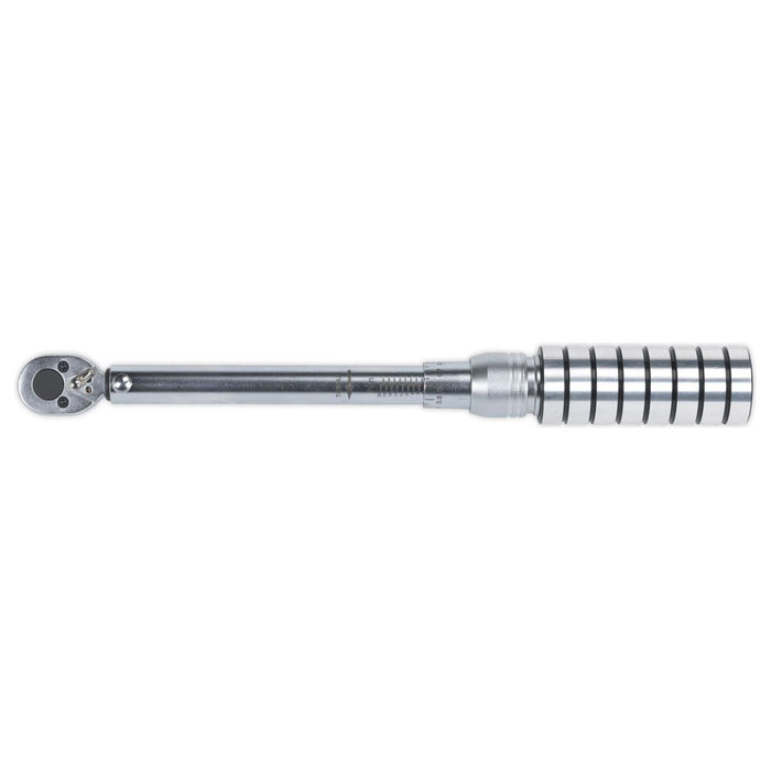 Sealey Torque Wrench Micrometer Style 1/4"Sq Drive 4-20Nm(2.9-14.8lb.ft) Calibra Sealey - Town Tools 