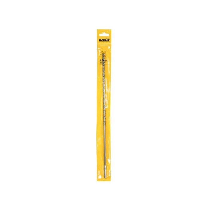 Dewalt Power Tools Masonry Drill Bit 8.0mm OL:400mm WL:230mm DeWALT Power Tools - Town Tools