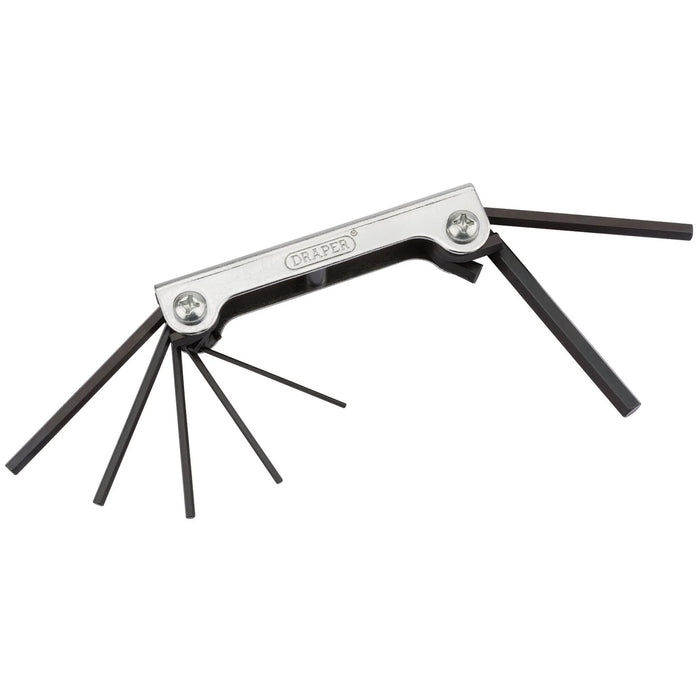 Draper Metric Hex. Pocket Key Set (7 Piece) - TKW7M/B