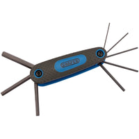 Draper Metric Hex. Key Set in Holder (8 Piece) - KMHK8-MM/B