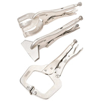 Draper Self Grip Clamp Kit (3 Piece) - 9013K
