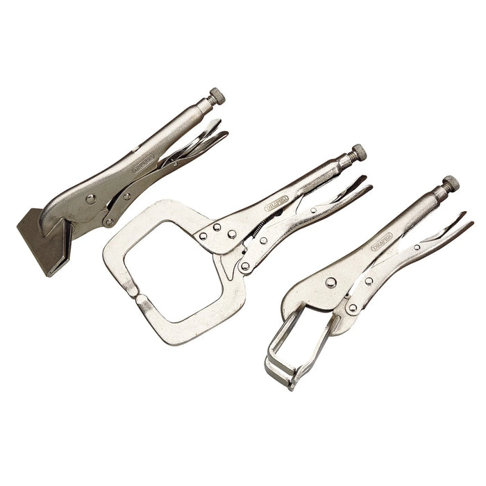 Draper Self Grip Clamp Kit (3 Piece) - 9013K