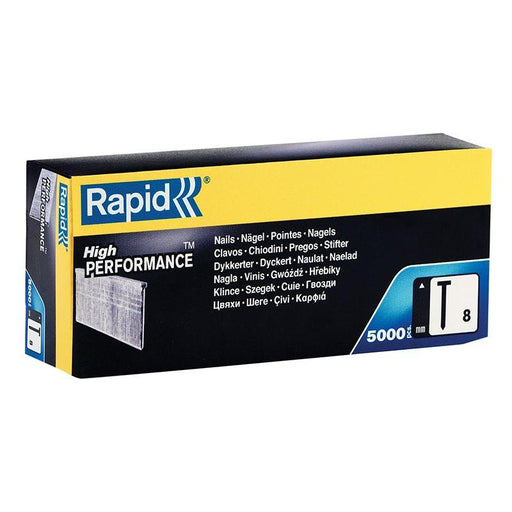 Rapid No.8 Brad Nails 18Ga 50mm (Box 5000) Rapid - Town Tools