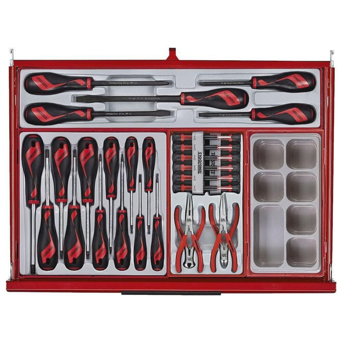 Teng Tools 53" PRO35™ Monster stack tool kit 1295 pieces red Town Tools - Town Tools