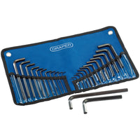 Draper Metric/Imperial Combined Hex. Key Set (25 Piece) - KW25/B