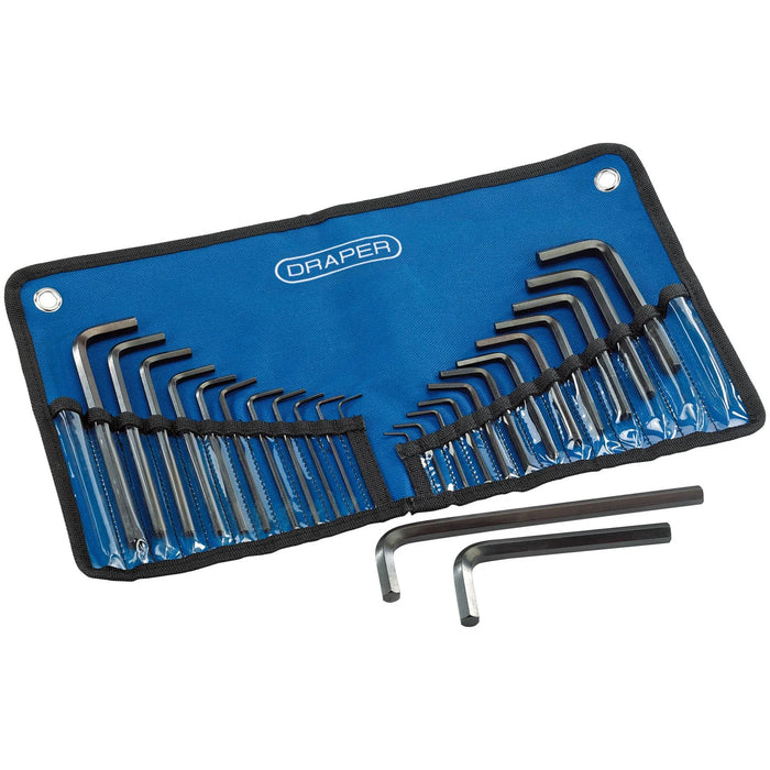 Draper Metric/Imperial Combined Hex. Key Set (25 Piece) - KW25/B