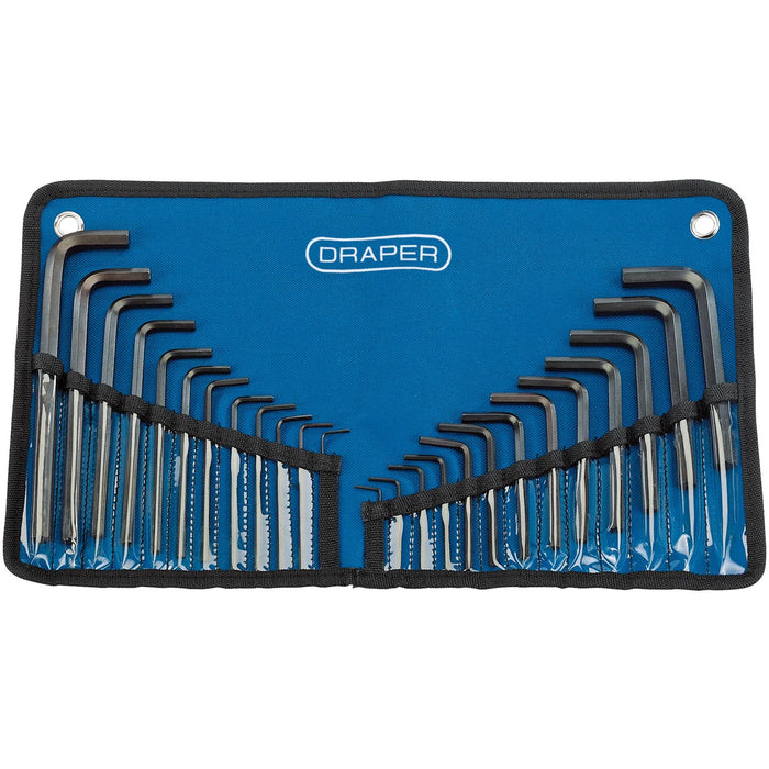 Draper Metric/Imperial Combined Hex. Key Set (25 Piece) - KW25/B