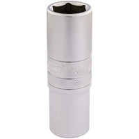 Draper 6 Point Metric Deep Socket, 1/2" Sq. Dr., 18mm 16650