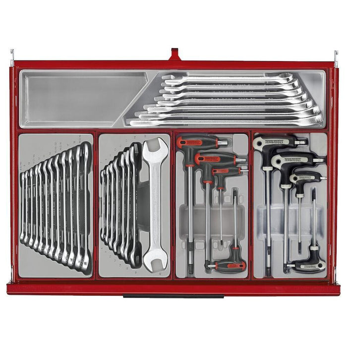 Teng Tools 26" PRO35™ roller cabinet tool kit 628 pieces red Town Tools - Town Tools