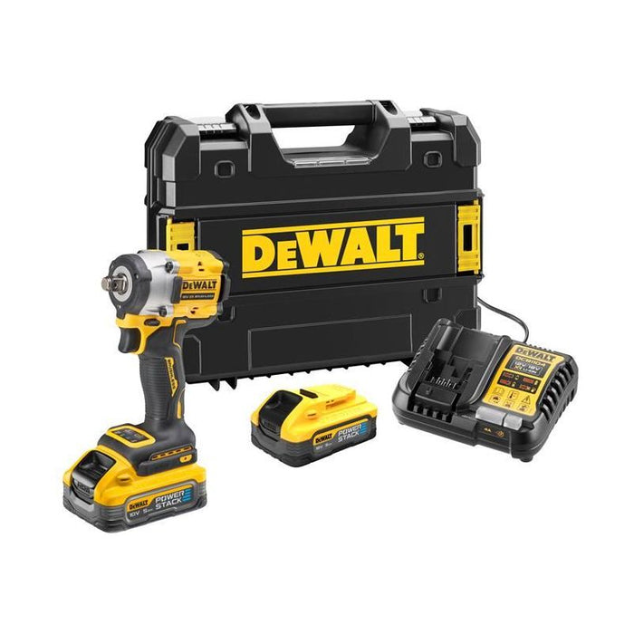 Dewalt Power Tools DCF921H2T XR BL 1/2in Impact Wrench 18V 2 x 5.0Ah POWERSTACK™ Li-ion DeWALT Power Tools - Town Tools