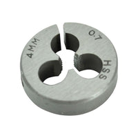 Faithfull HSS Straight Flute Split Die M4 x 0.7, 13/16in OD