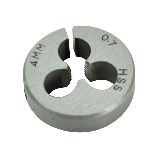 Faithfull HSS Straight Flute Split Die M4 x 0.7, 13/16in OD Faithfull - Town Tools