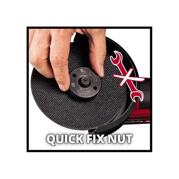 Einhell TP-AG 18/125 CE Q Li-Solo Pro Angle Grinder 18V Bare Unit Einhell - Town Tools