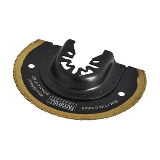 Faithfull Multi-Functional Tool Bi-Metal Radial Saw TiN Coated Blade 87mm Faithfull - Town Tools