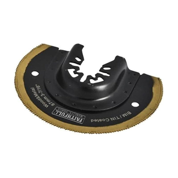 Faithfull Multi-Functional Tool Bi-Metal Radial Saw TiN Coated Blade 87mm Faithfull - Town Tools