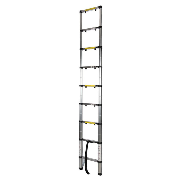 Silverline Telescopic Ladder 2.6m 9-Tread Silverline - Town Tools 