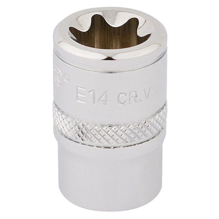 Draper Expert TX-STAR® Socket, Sq. Dr., E14 1-3