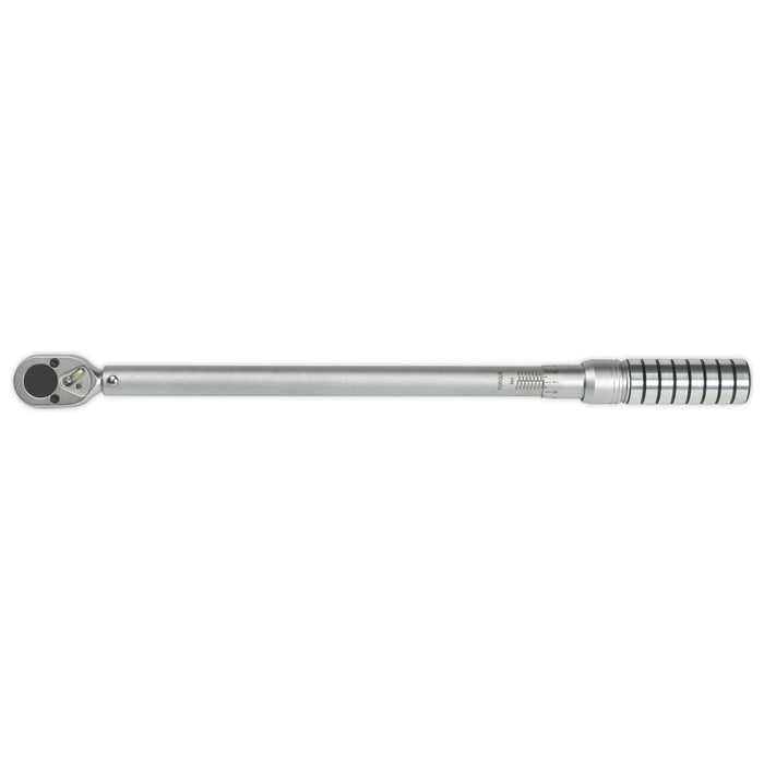 Sealey Torque Wrench Micrometer Style 1/2"Sq Drive 40-200Nm(29.5-148lb.ft) Calib Sealey - Town Tools 