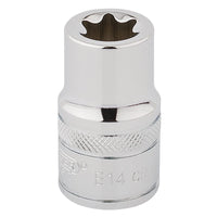 Draper Expert TX-STAR® Socket, Sq. Dr., E14 1-3