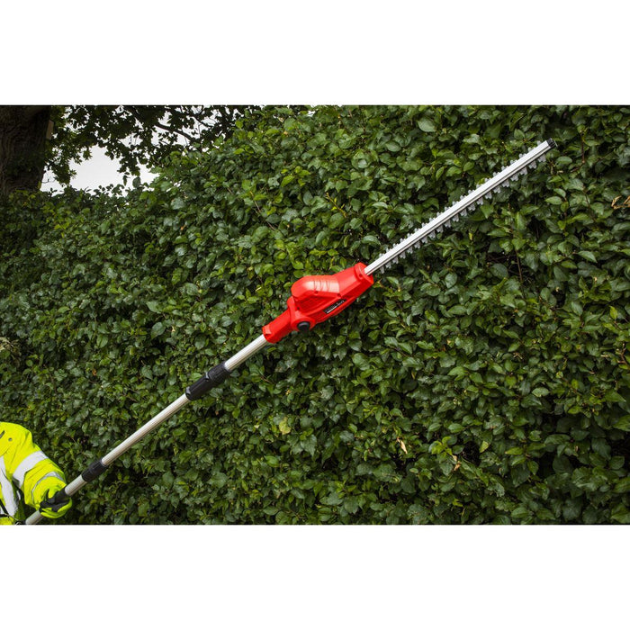 Sealey Pole Hedge Trimmer 20V SV20 Series Cordless  Body Only CP20VPHT Sealey - Town Tools 