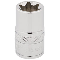 Draper Expert TX-STAR® Socket, Sq. Dr., E18 1-3