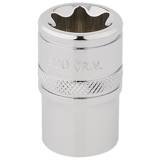 Draper Expert TX-STAR® Socket, Sq. Dr., E20 1-3 - image 1