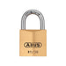 Abus Mechanical 85/30mm Brass Padlock Carded ABUS Mechanical - Town Tools
