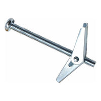Masonmate® Spring Toggle & Screw M6 x 75mm (50)