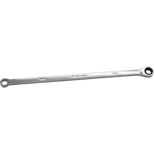 Sealey Extra-Long Double Ring Ratchet/Fixed Spanner 10mm (72T)