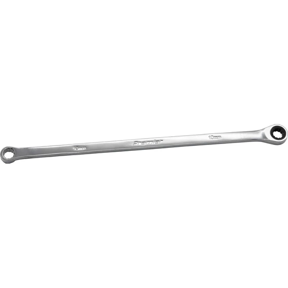 Sealey Extra-Long Double Ring Ratchet/Fixed Spanner 10mm (72T)
