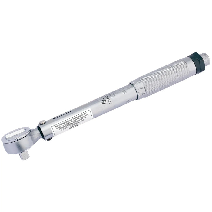 Draper Ratchet Torque Wrench, 3/8" Sq. Dr., 10 - 80Nm - 3004A