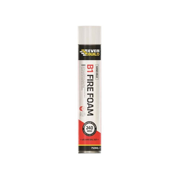 Everbuild Sika Fire Foam B1 Hand Grade Aerosol 750ml Everbuild Sika - Town Tools