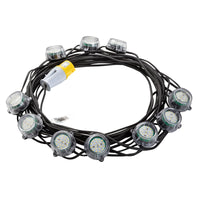 Defender E89354 110V 50W Heavy Duty LED Encapsulated Festoon String Lights, 22m