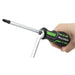 Sealey Premier Premier Hammer-Thru Screwdriver Set 6pc - Hi-Vis Green AK4940HV Sealey Premier - Town Tools 