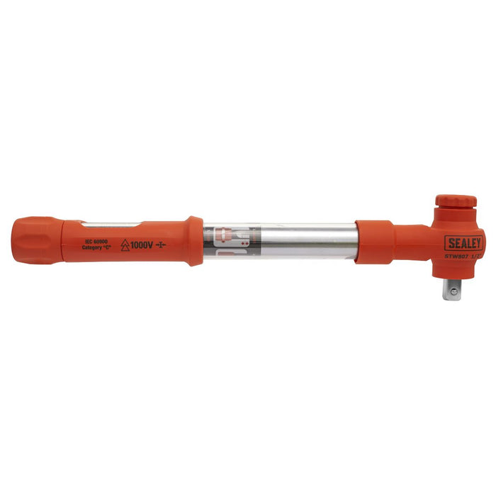 Sealey Premier Premier Insulated Torque Wrench 1/2"Sq Drive 20-100Nm STW807 Sealey Premier - Town Tools 