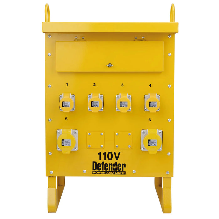 Defender ZE210027 110V 10kVA 3-Phase Transformer, 16A/32A - ZE210027