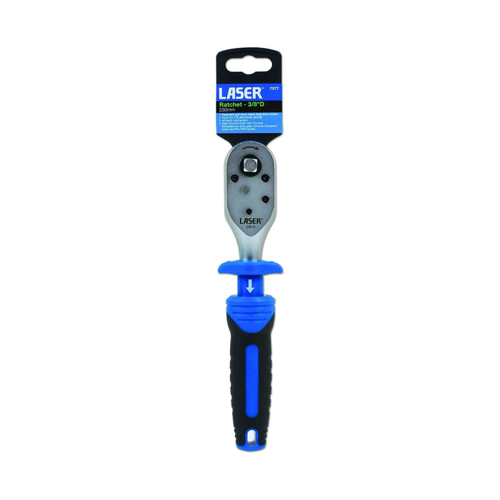 Laser Pull Back Rapid Action Ratchet 3/8"D 7377 Laser - Town Tools 