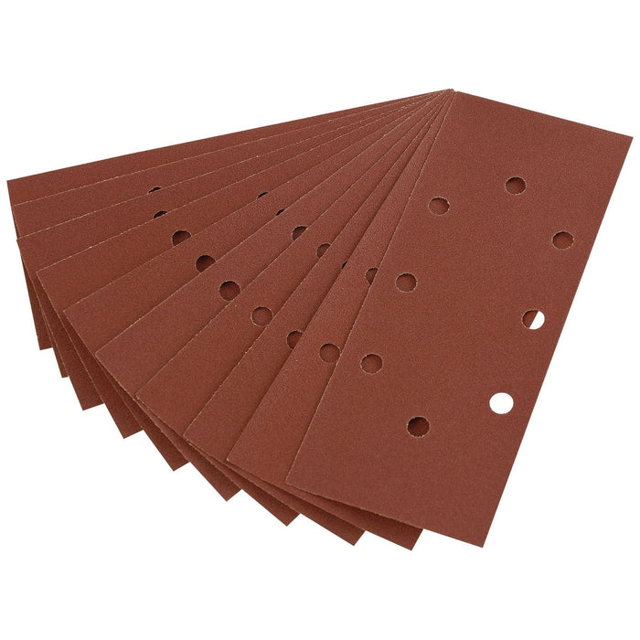 Draper 232 x 92mm 120 Grit Aluminium Oxide Sanding Sheets for 63128 Random Orbit Draper - Town Tools 