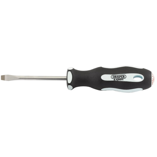 Draper Expert Plain Slot Soft Grip Screwdriver, 5.5 x 75mm - 995