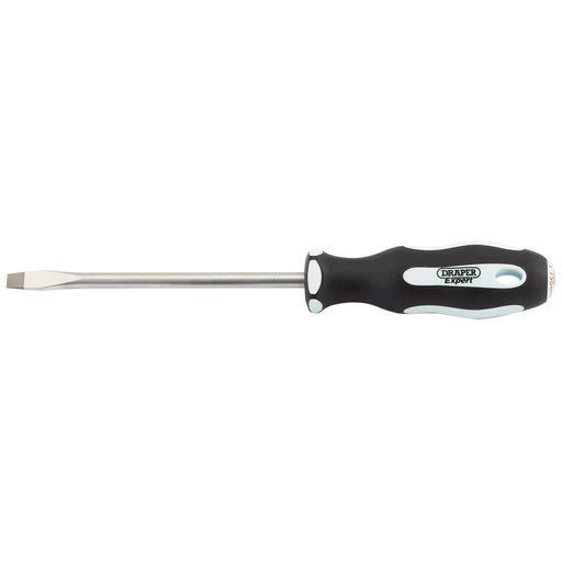 Draper Expert Plain Slot Soft Grip Screwdriver, 8 x 150mm - 995
