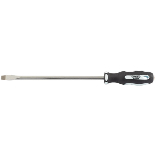 Draper Expert Plain Slot Soft Grip Screwdriver, 10 x 250mm - 995